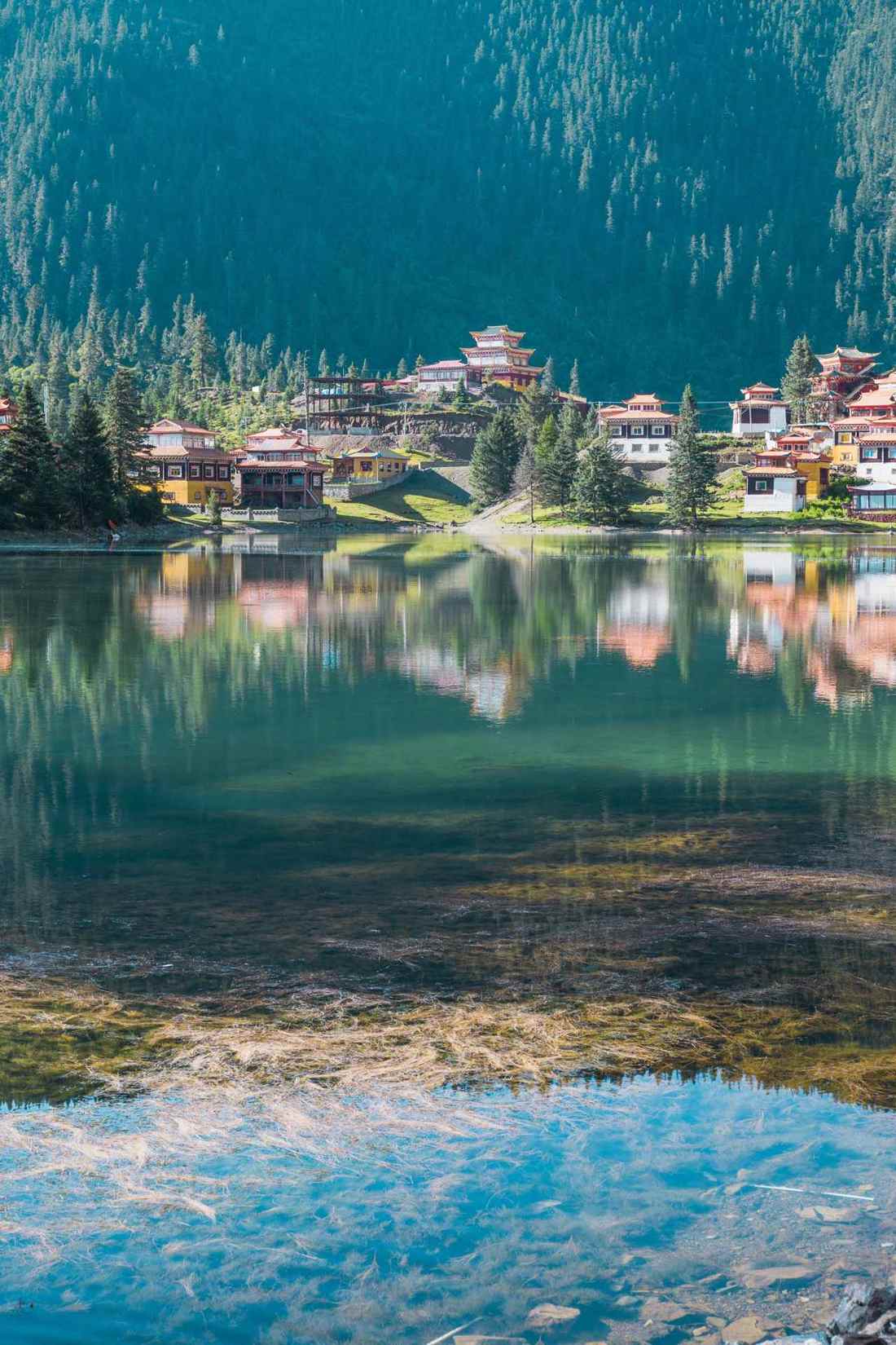 Paisaje del oeste de Sichuan